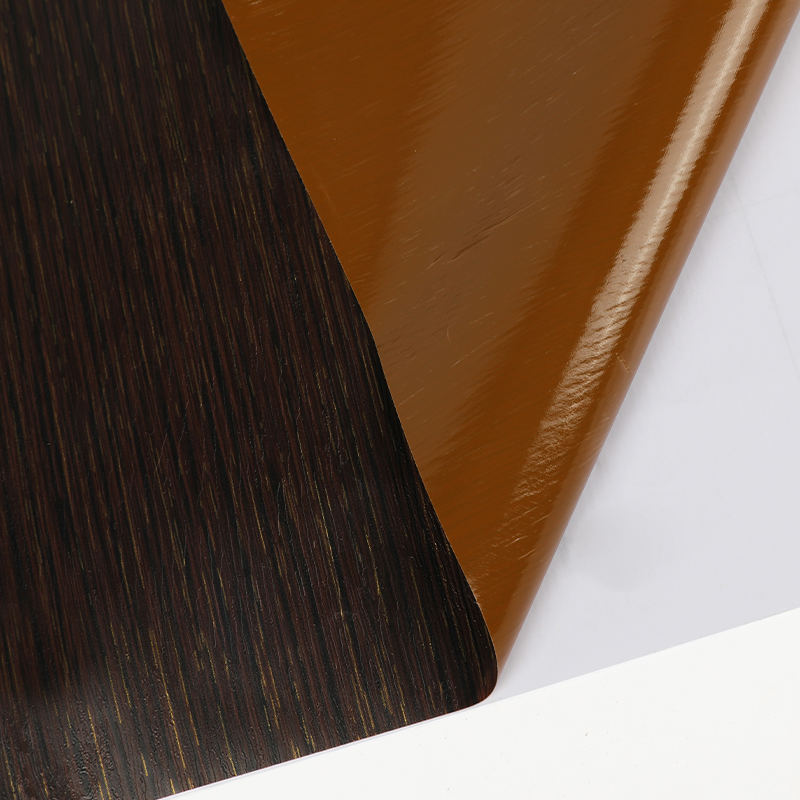 Høyglans trekornet PVC-film
